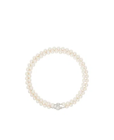 Vivienne Westwood Pearl Necklace In White