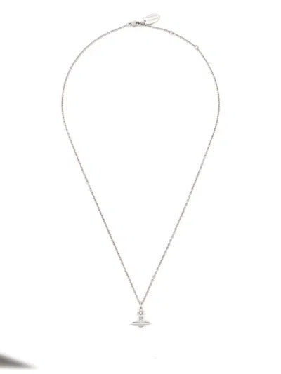 Vivienne Westwood Pearl-orb Necklace In Metallic