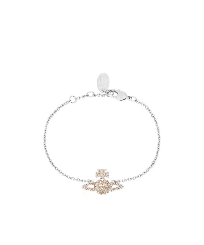 Vivienne Westwood Pendant Bracelet In White