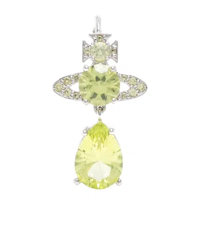 Vivienne Westwood Pendant Earrings In Green