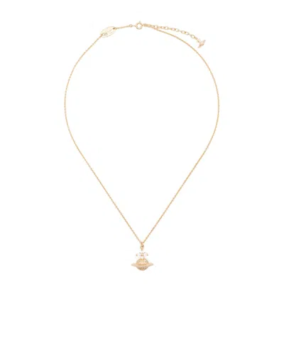 Vivienne Westwood Pendant Necklace In Yellow
