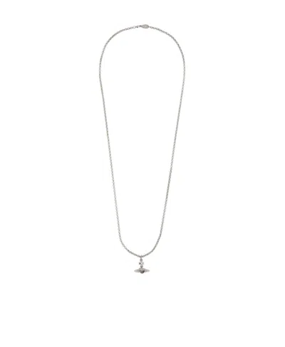 Vivienne Westwood Pendant Necklace In White