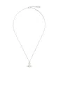 Vivienne Westwood Carmela Relief Necklace In White