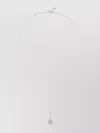 Vivienne Westwood Pendant Necklace With Adjustable Fit And Polished Finish