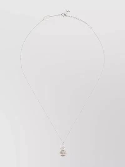 Vivienne Westwood Pendant Necklace With Adjustable Fit And Polished Finish