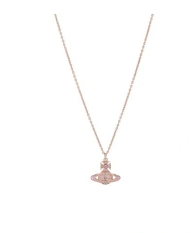 Vivienne Westwood Pendant Necklace In Yellow