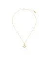 Vivienne Westwood Pendant Necklace In Yellow