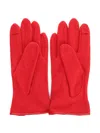 Vivienne Westwood Perforated-detail Gloves In Red