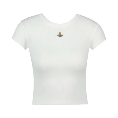 Pre-owned Vivienne Westwood Peru T-shirt 'white' | Women's Size S