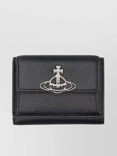 Vivienne Westwood Petite Leather Flap Purse