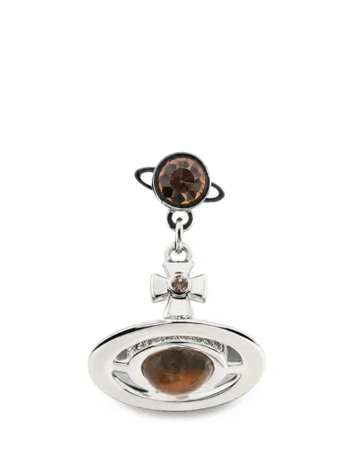 Vivienne Westwood Petite Orb Drop Earrings In Multi