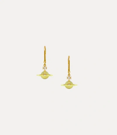 Vivienne Westwood Petite Original Orb Earrings In Gold