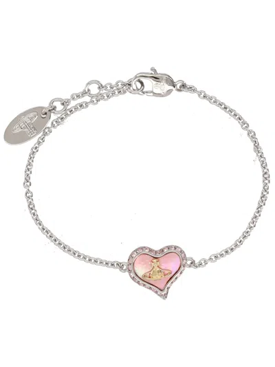 Vivienne Westwood Petra Orb Bracelet In Metallic