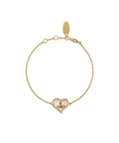 Vivienne Westwood Petra Bracelet In Yellow