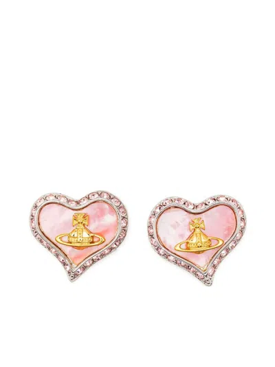 Vivienne Westwood Petra Earrings Accessories In Pink