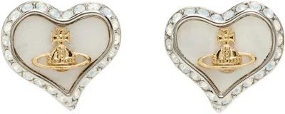 Vivienne Westwood Petra Earrings In Metallic