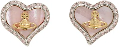 Vivienne Westwood Petra Earrings In Metallic