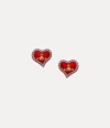 Vivienne Westwood Petra Earrings Silver Zirconia Women In Silver