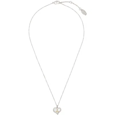 Vivienne Westwood Petra Pendant Necklace In Metallic