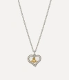 Vivienne Westwood Petra Pendant Necklace Platinum-gold-white-pearl-tint-mop-white-opal Platinum-gold-white-pearl-tint- In Platinum-gold-white-pearl-tint-mop-white-opal
