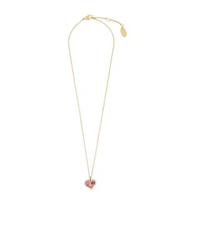 Vivienne Westwood Petra Pendant Necklace In Yellow