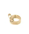 Vivienne Westwood Pin Decoration Ring In Yellow