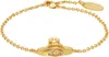 Vivienne Westwood Pina Bas Relief Bracelet In Gold