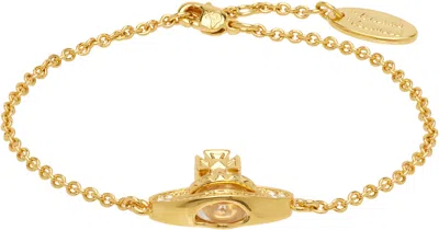 Vivienne Westwood Pina Bas Relief Bracelet In Gold
