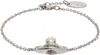 Vivienne Westwood Pina Bas Relief Bracelet In White