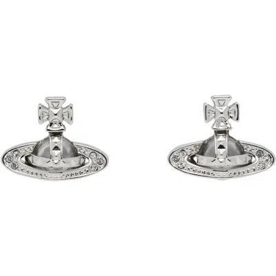 Vivienne Westwood Pina Bas Relief Earrings In Ss22-p116