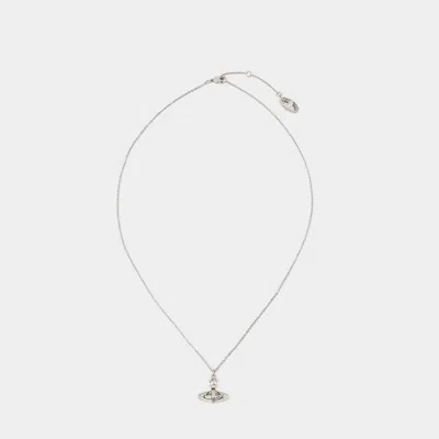 Vivienne Westwood Pina Bas Relief Necklace -  - Silver - Silver In Metallic