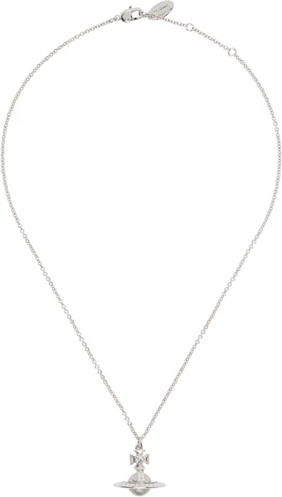 Vivienne Westwood Pina Small Orb Pendant Necklace In Neutral