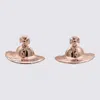 Vivienne Westwood Pink Brass Earrings