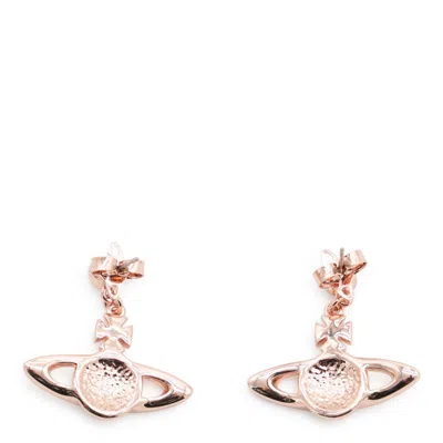 【関税・送料込み】VIVIENNE WESTWOOD PINK BRASS EARRINGS Vivienne Westwood Pink Brass Earrings | italist