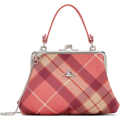 Vivienne Westwood Pink Granny Frame Bag In G201 Fraser Pink