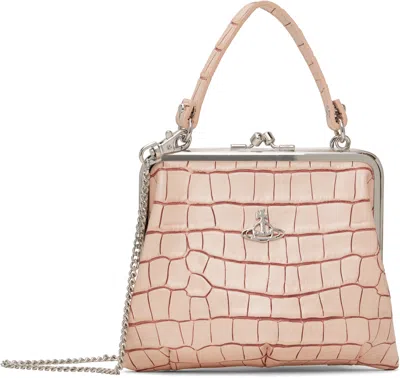 Vivienne Westwood Pink Granny Frame Bag In G401 Pink
