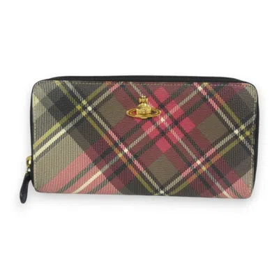 Pre-owned Vivienne Westwood Pink Long Wallet (bi-fold) () In Multi