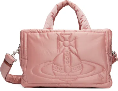 Vivienne Westwood Pink Margaret Medium Tote