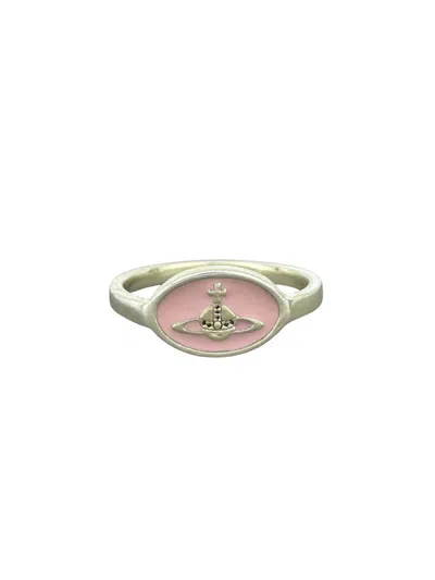 Pre-owned Vivienne Westwood Pink Orb Ring