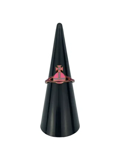 Pre-owned Vivienne Westwood Pink Orb Ring