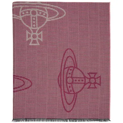 Vivienne Westwood Pink Orb Scarf