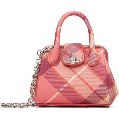 Vivienne Westwood Pink Pamela Mini Bag In Multi