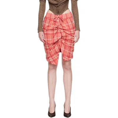 Vivienne Westwood Pink Panther Miniskirt In Transparent