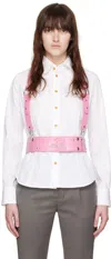 Vivienne Westwood Pink Studs Harness In G406 Pink