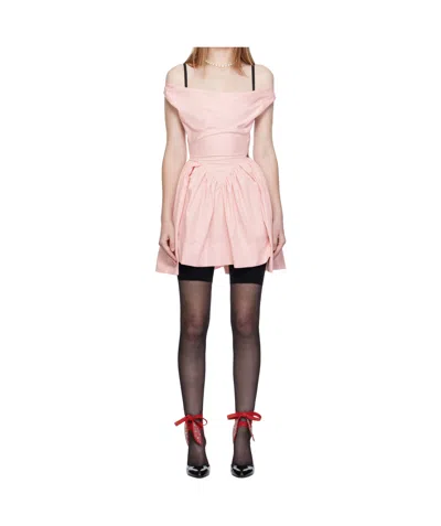 Vivienne Westwood Pink Sunday Minidress