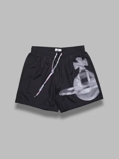 Vivienne Westwood Pixel Orb Surf Boxer In Black