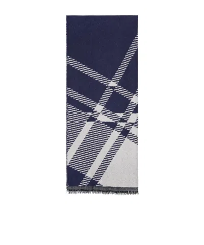 Vivienne Westwood Plaid Scarf In Blue