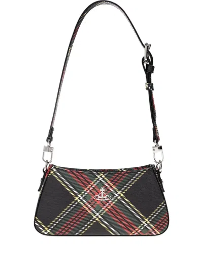 Vivienne Westwood Plaid Mini Shoulder Bag