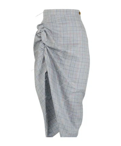 VIVIENNE WESTWOOD VIVIENNE WESTWOOD ASYMMETRIC MIDI SKIRT