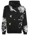 Vivienne Westwood Planets-print Pullover Sweatshirt In Black